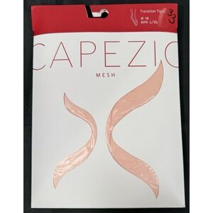 Capezio Transition Tights w/Seams Women L/XL Ballet Pink 18